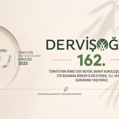 Dervişoğlu Bakliyat’tan İSO İkinci 500’de Dikkat Çeken Yükseliş